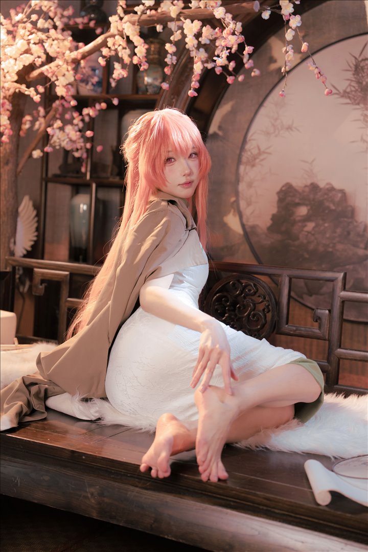 Coser@阿包也是兔娘 VOL.093 碧蓝航线英仙座旗袍[30P-210.5M]预览图